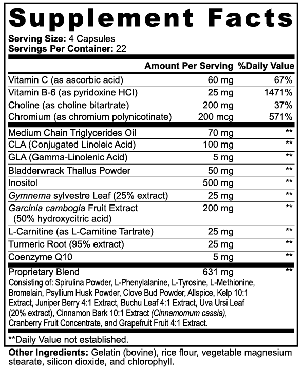 Blubber Buster Thermogenic Metabolic Support & Weight Management product product image