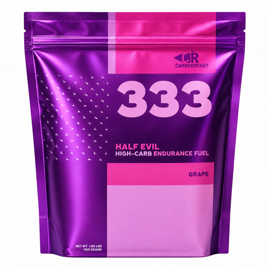 CarboRocket 333 Half Evil Grape non-caffeinated endurance fuel