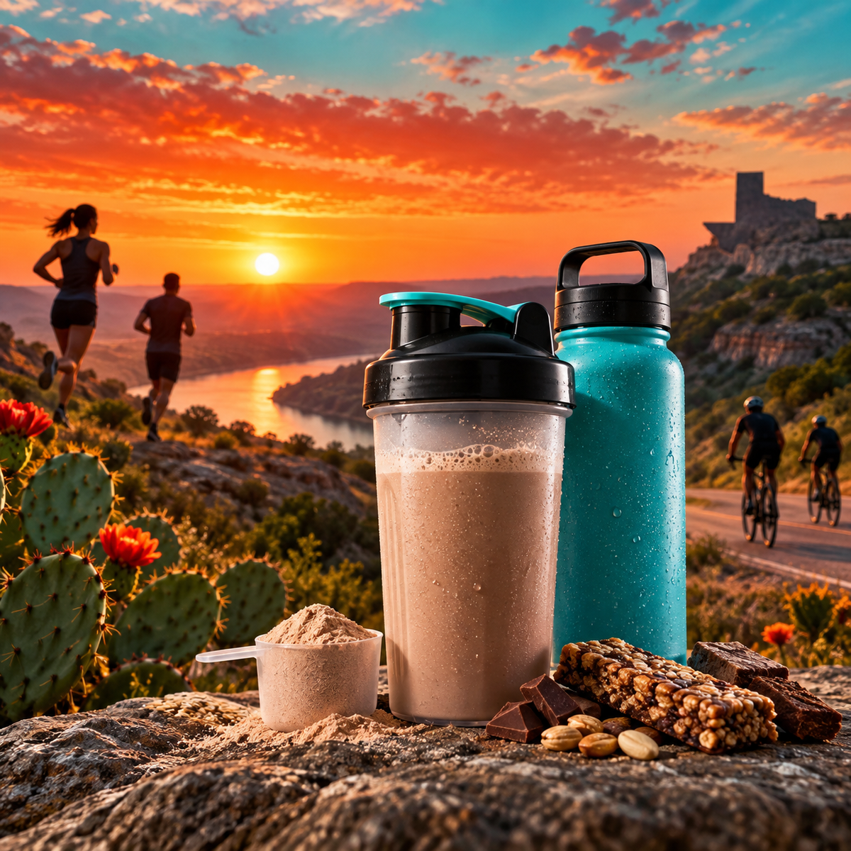 Protein nutrition hydration and fitness products in Texas