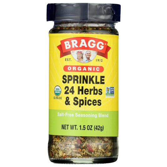 Bragg Organic Sprinkle 24 Herbs & Spices Seasoning, 1.5 oz