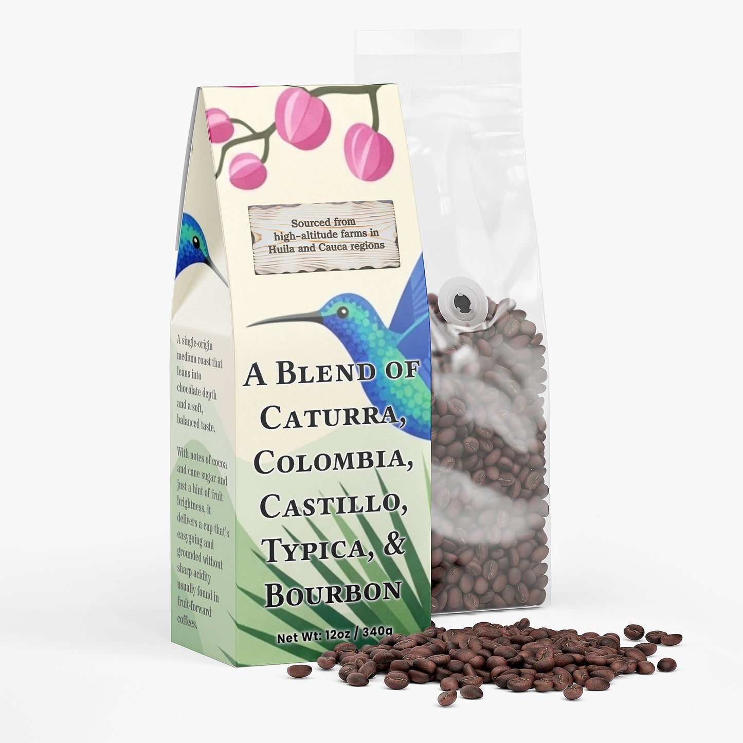 Single Orgin Medium Roast Ground Coffee