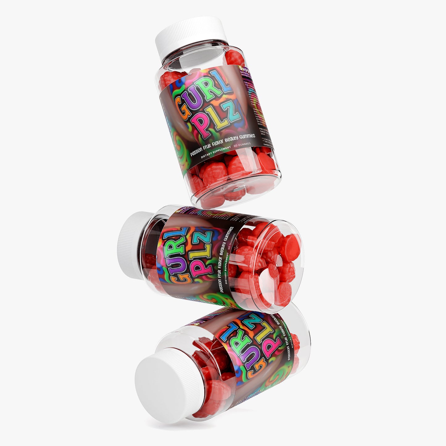 Passion Fruit Flavor Beauty Gummies