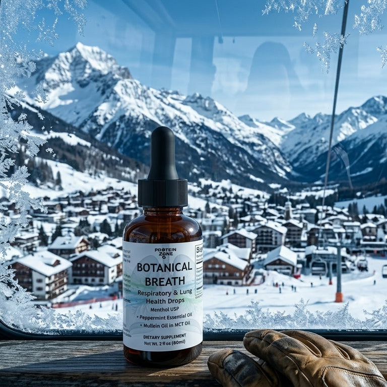 Botanical Breath Mullein & Peppermint Lung Support Drops product label