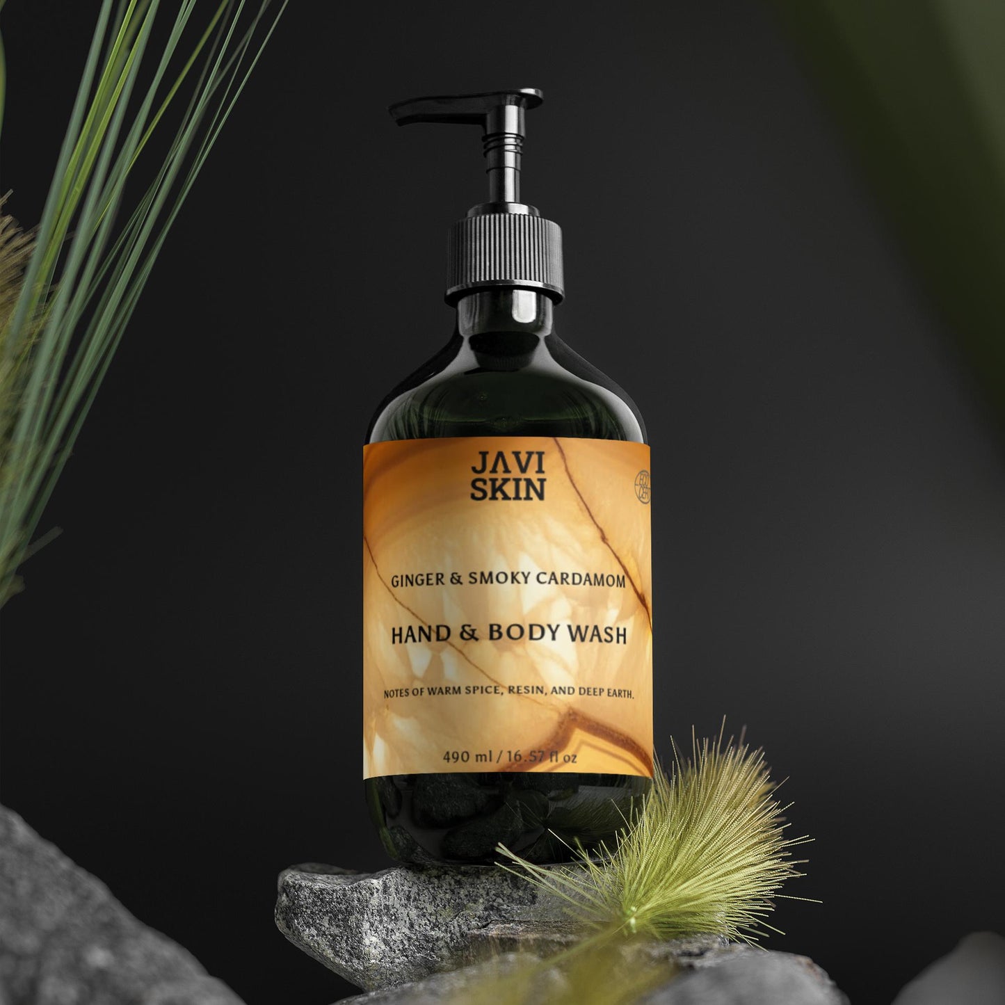 Amber & Spice: Ginger + Smoky Cardamom Wash