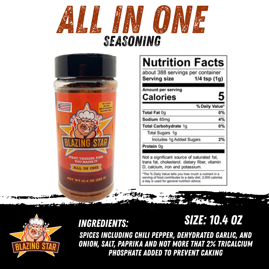 Blazing Star BBQ Ultimate Seasoning Bundle