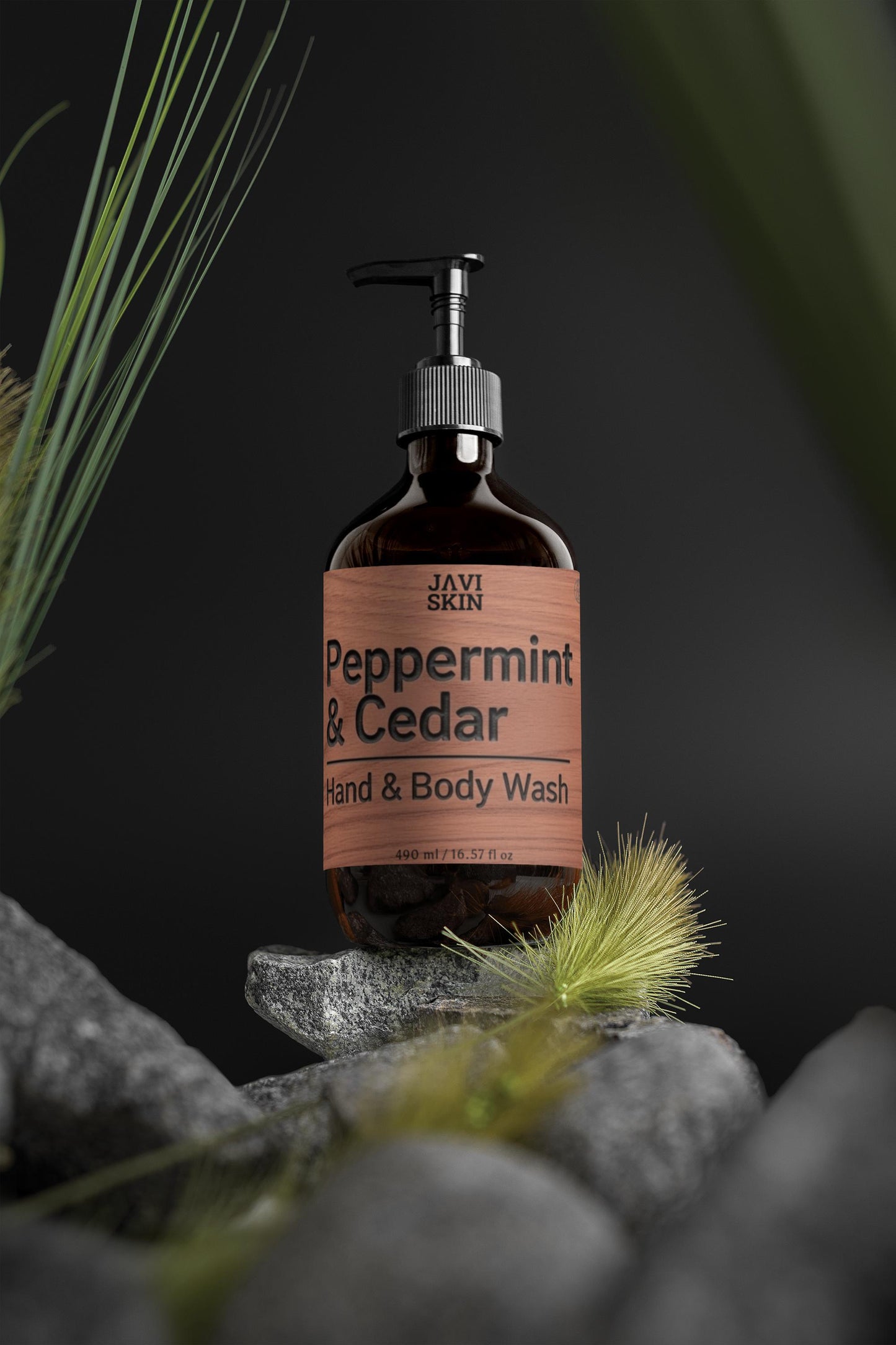 Hand & Body Wash, Peppermint & Cedar