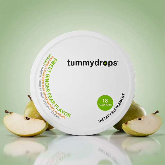 Organic Ginger Sweet Pear Tummydrops, 18 ct