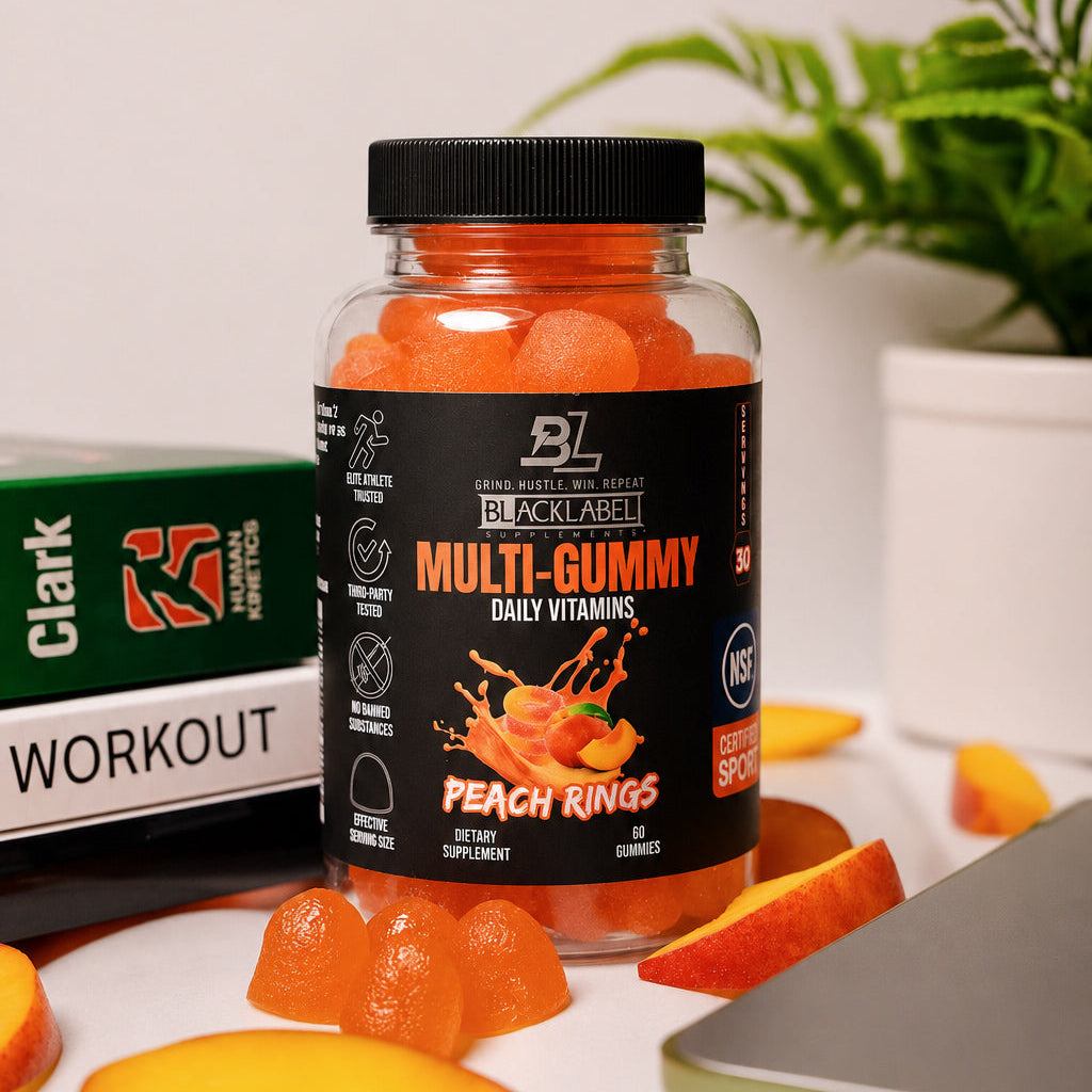 MULTI GUMMY Peach Rings Multivitamin Gummies