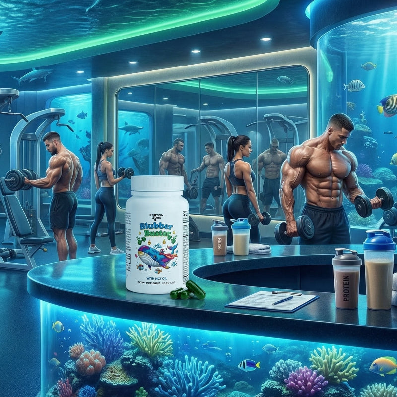 Blubber Buster Thermogenic Metabolic Support & Weight Management bottle front label