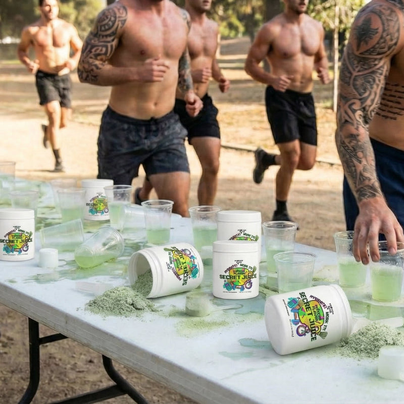 Secret Juice Matcha Hydrating Powder powder container on table times tha
