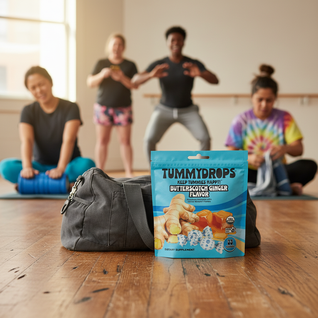 Organic Ginger Butterscotch Tummydrops, 33 ct