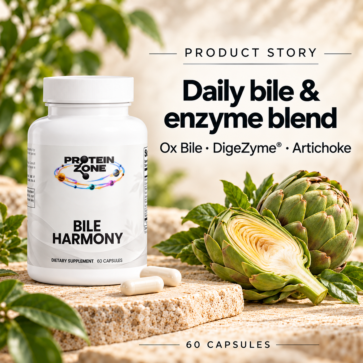 Bile Harmony product story — daily bile and enzyme blend