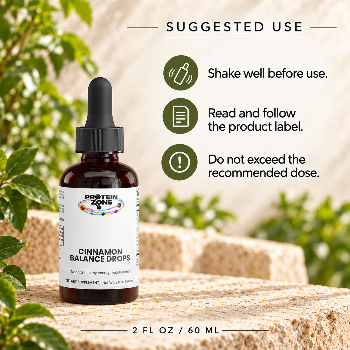Cinnamon Balance Drops — Suggested Use