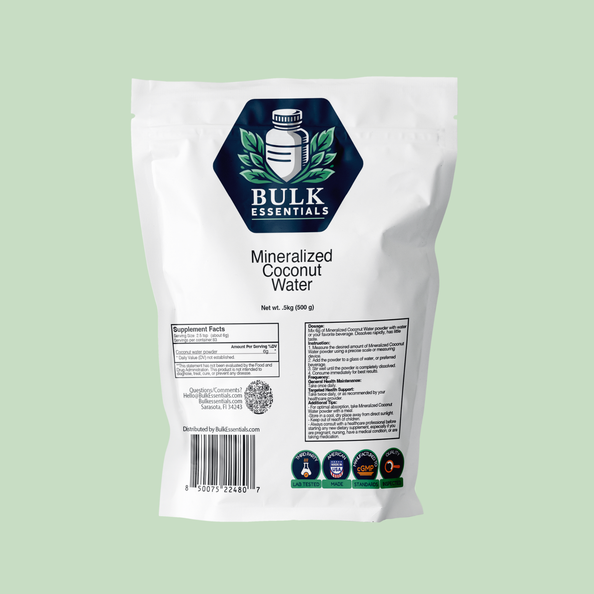Mineralized Coconut Powder