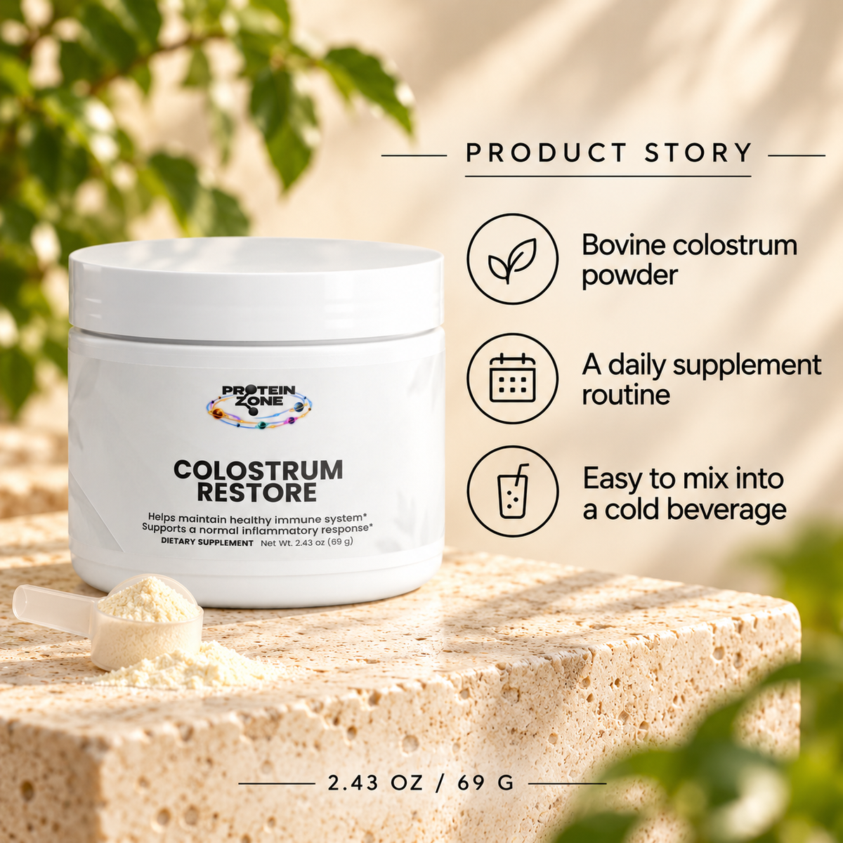 Colostrum Restore — story