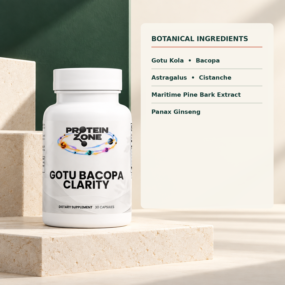 Gotu Bacopa Clarity — Botanical Ingredients