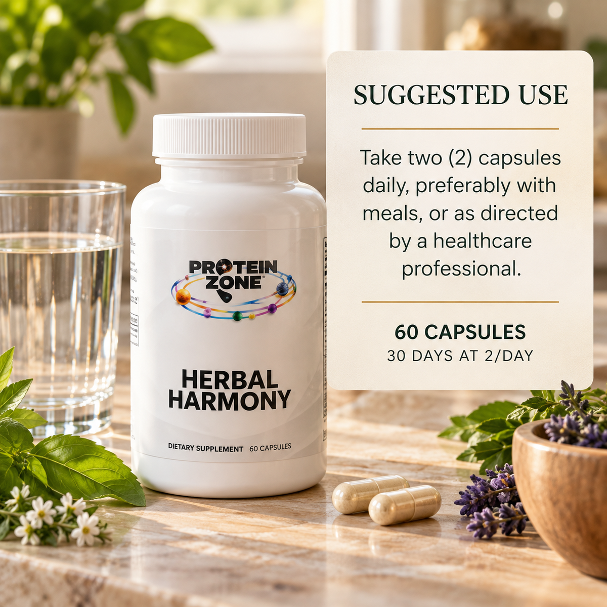 Herbal Harmony suggested use