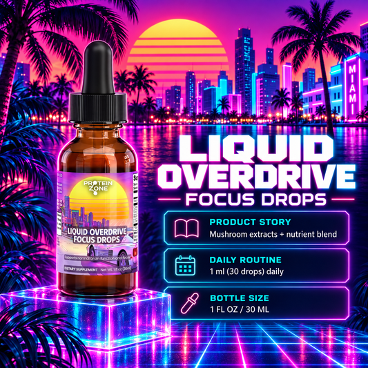 Liquid Overdrive Focus Drops — Product Story