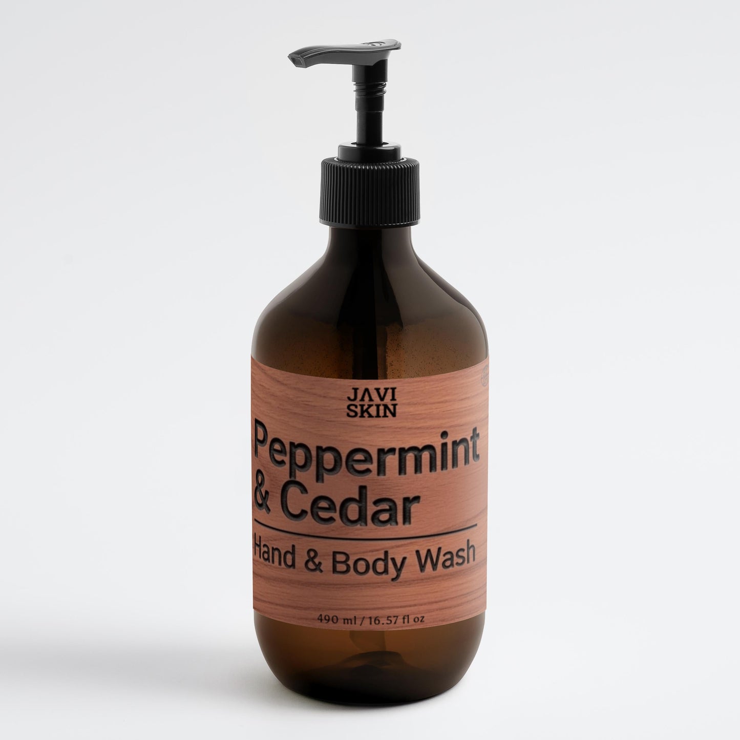 Hand & Body Wash, Peppermint & Cedar