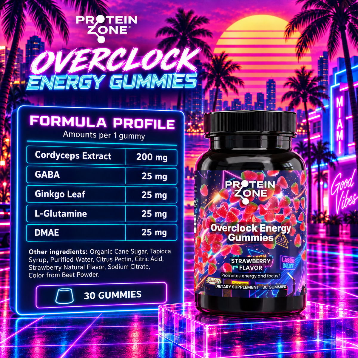 Overclock Energy Gummies — Formula Profile
