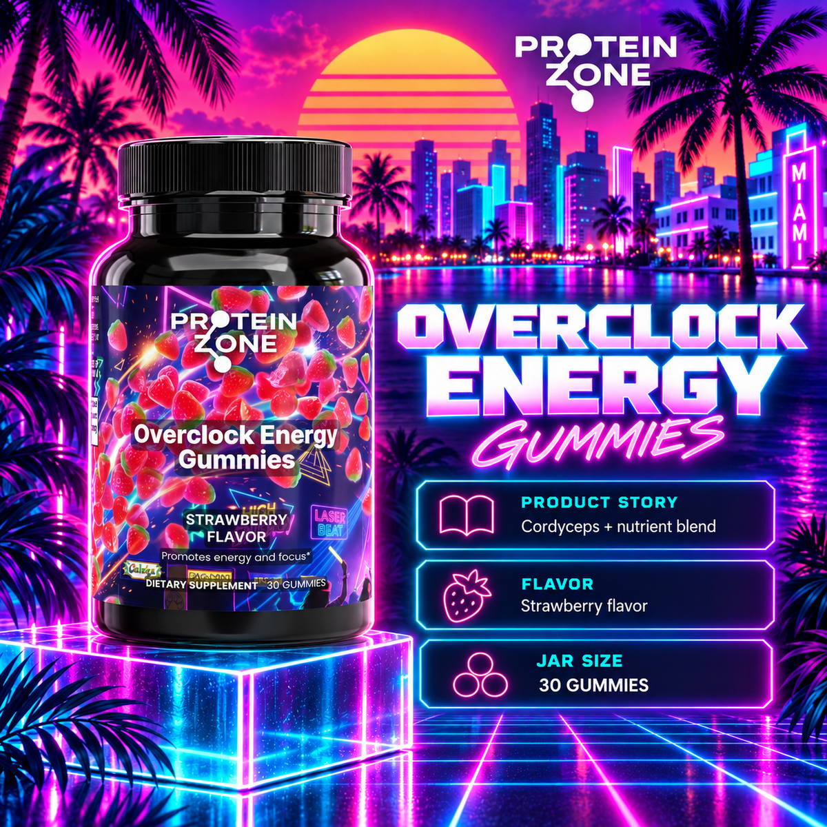 Overclock Energy Gummies — Product Story