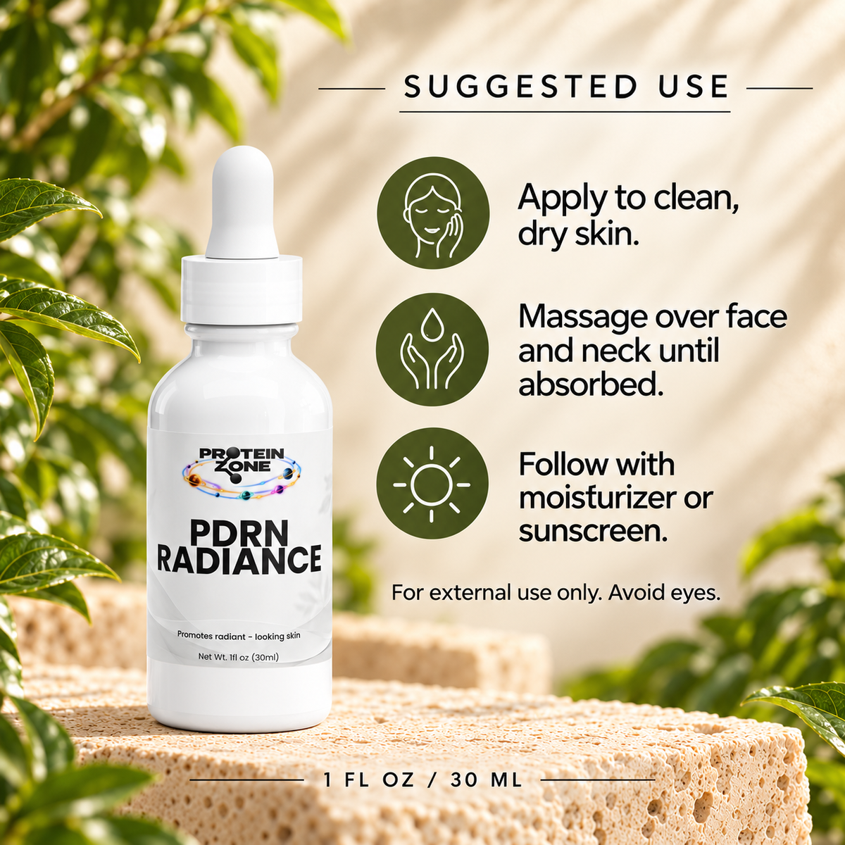 PDRN Radiance — Suggested Use