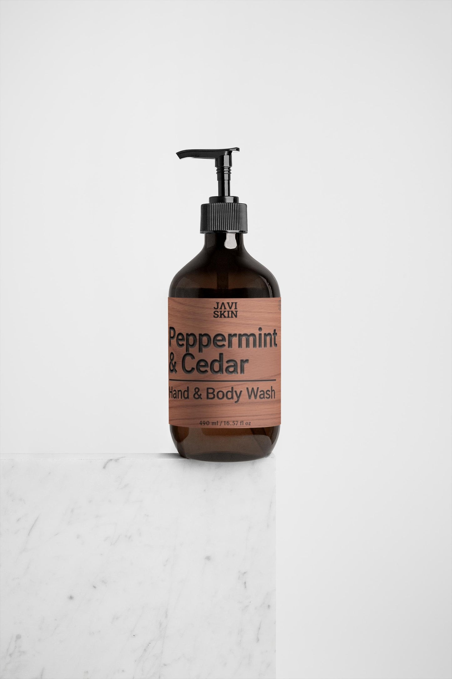Hand & Body Wash, Peppermint & Cedar