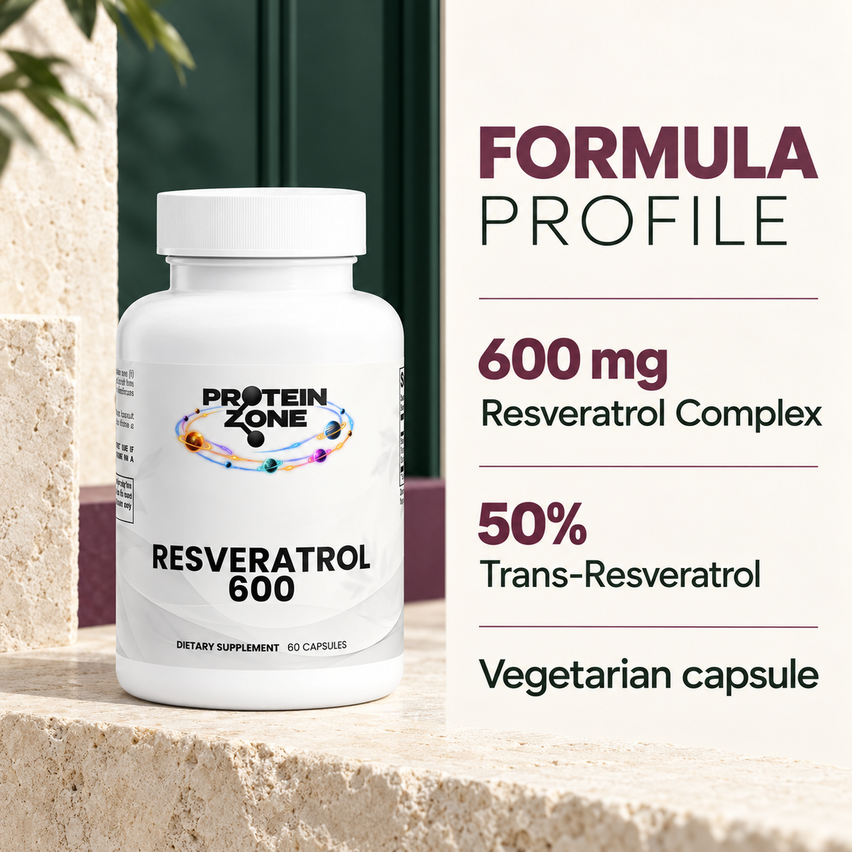 Resveratrol 600 — Formula Profile