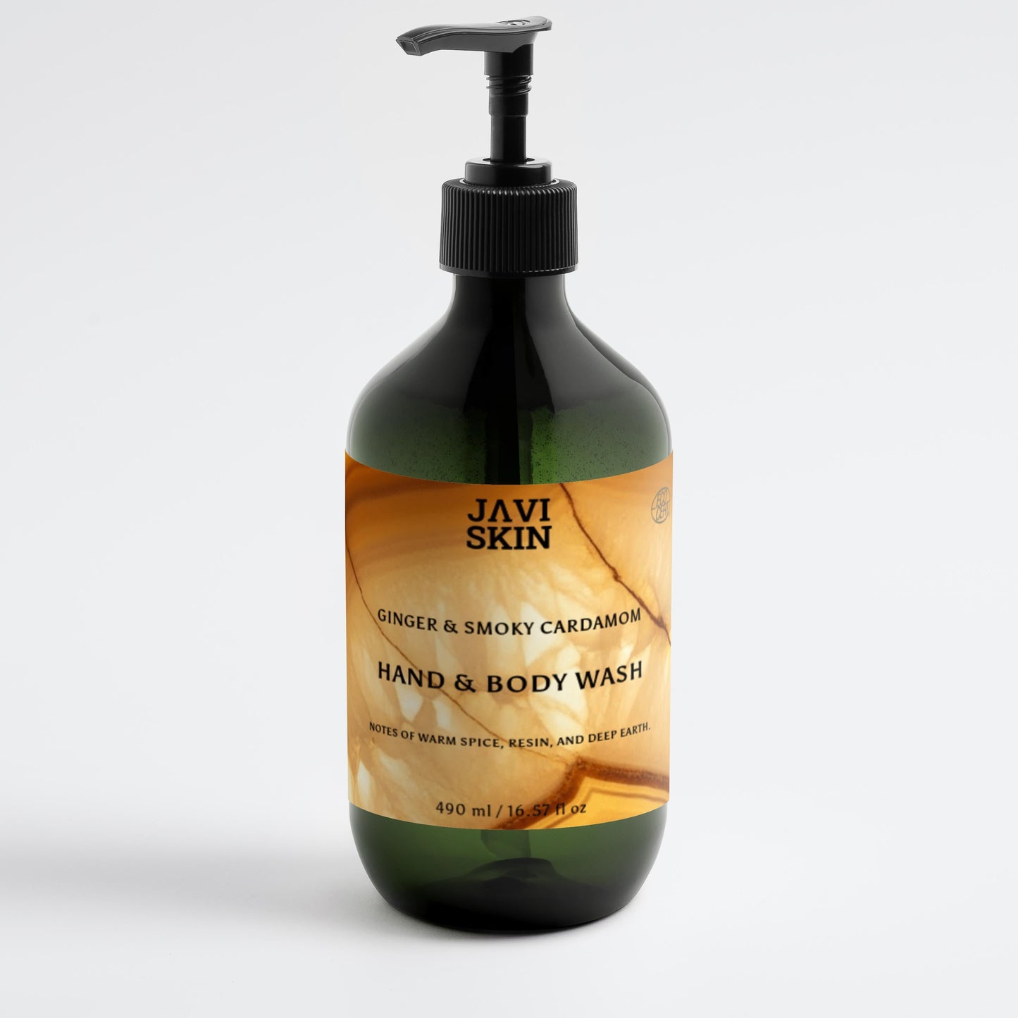 Amber & Spice: Ginger + Smoky Cardamom Wash