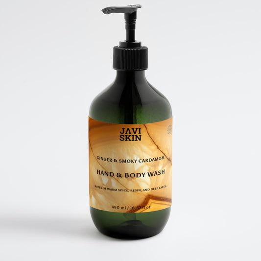 Amber & Spice: Ginger + Smoky Cardamom Wash